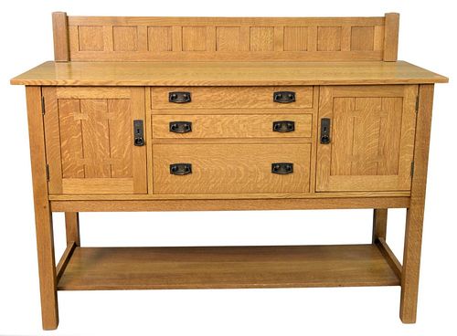 STICKLEY MISSION COLLECTION OAK 378ea4