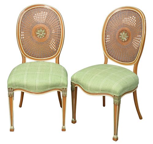 PAIR OF ADAMS STYLE SIDE CHAIRS  378f68