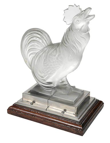 CRYSTAL ACID ETCHED ROOSTER20th