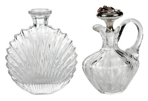 LEBKUECHER GLASS DECANTER AND 379036