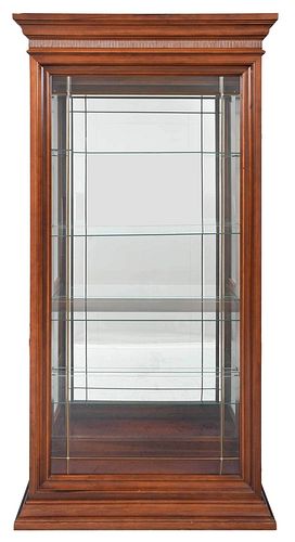 MODERN PANELED BEVELED GLASS LIGHTED 37902f