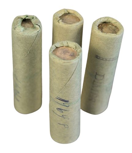 FOUR ORIGINAL ROLLS OF ROOSEVELT