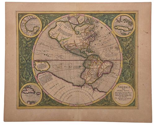 MERCATOR AMERICA SIVE INDIA NOVA 3790ea