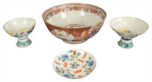 FOUR PIECE CHINESE PORCELAIN GROUP  3790e5