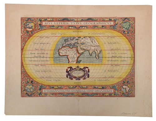 ORTELIUS AEVI VETERIS TYPUS 3790fc