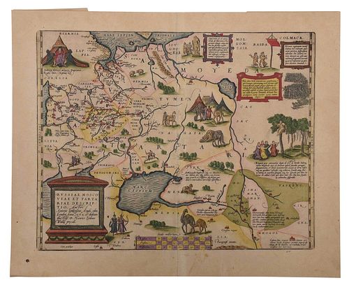 ORTELIUS - RUSSIAE, MOSCOVIAE ET TARTARIAE...,