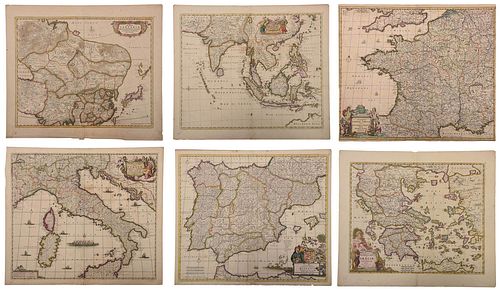 DE WIT - SIX MAPS OF EUROPE AND