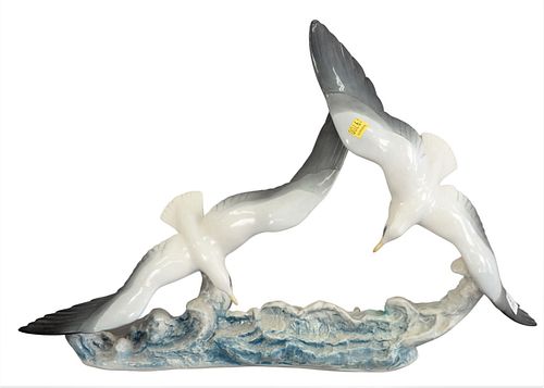 ROSENTHAL PORCELAIN DOUBLE SEAGULL