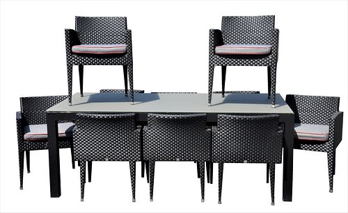 11 PIECE OUTDOOR SET SET OF 10 379140