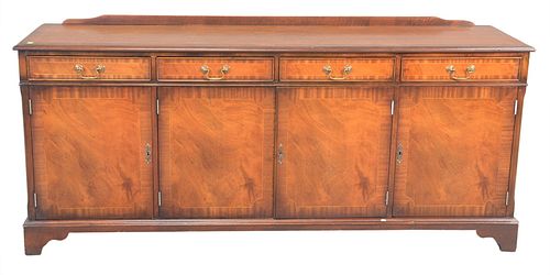 MAHOGANY SERVER HAVING FOUR DRAWERS 379152