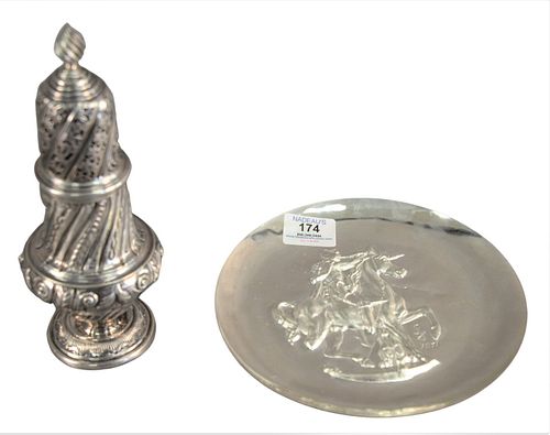 TWO PIECE SILVER LOT, TO INCLUDE