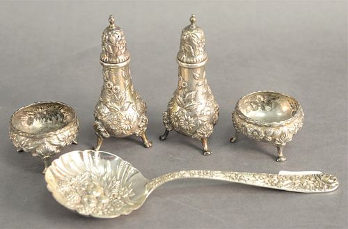 FIVE PIECE KIRK & SONS STERLING