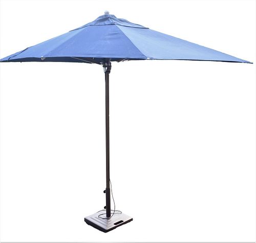 LARGE RECTANGLE UMBRELLA WITH STAND  3791c2