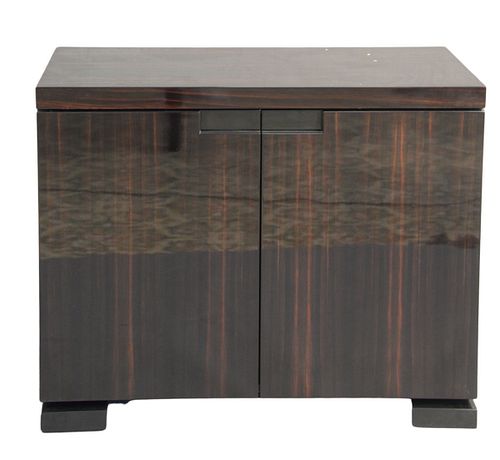 DAKOTA JACKSON LACQUERED MACASSAR EBONY