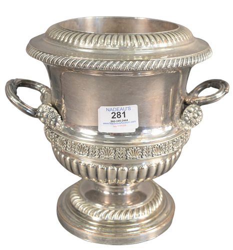 SHEFFIELD SILVER PLATED WINE COOLER  379203