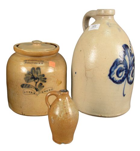 THREE PIECE GROUP OF STONEWARE 379229