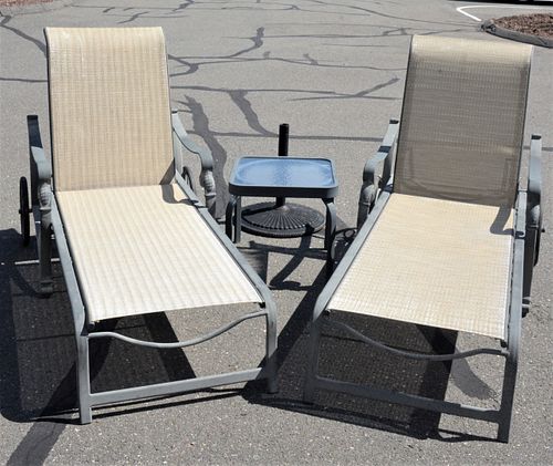 FOUR PIECE OUTDOOR SET, TO INCLUDE