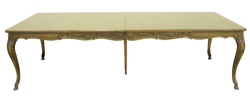 LARGE LOUIS XV STYLE DINING TABLE  379286