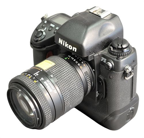 NIKON F5 35MM CAMERA, ALONG WITH