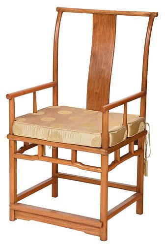 CHINESE MING STYLE OFFICER S CHAIR20th 379393