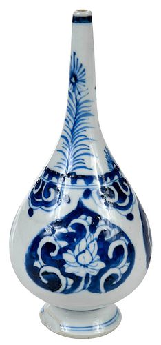 CHINESE BLUE AND WHITE ROSE WATER 379402