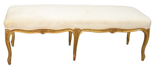 LOUIS XV STYLE BENCH HAVING CARVED 37948d