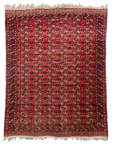 TURKMAN CARPETmid 20th century,