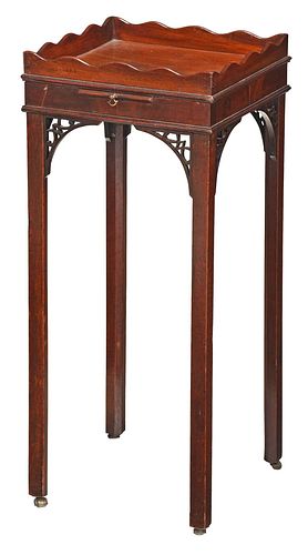 GEORGE III MAHOGANY URN STANDBritish  379724