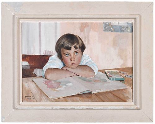 JAMES MCBEY(Scottish, 1883-1959)

Portrait