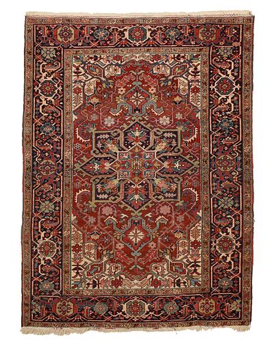 HERIZ RUGmid 20th century, red