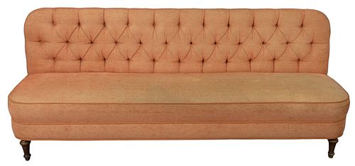 ARMLESS CUSTOM UPHOLSTERED SOFA,