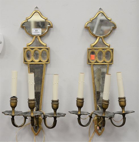 PAIR OF FRENCH GILT BRONZE AND 3797fc