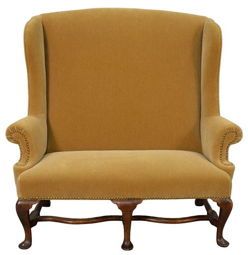 QUEEN ANNE STYLE CHILD S SIZE UPHOLSTERED 3798d6