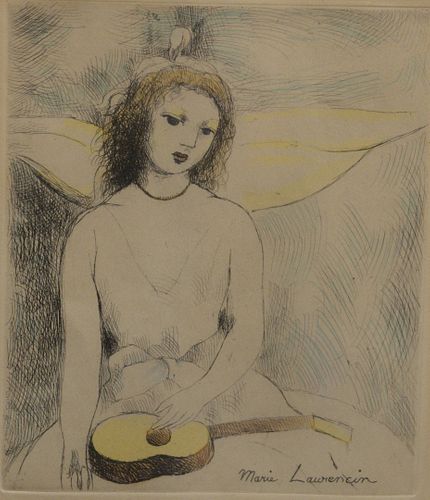 THREE PIECE GROUP OF MARIE LAURENCIN 37991c