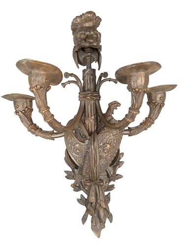 LARGE NEOCLASSICAL STYLE BRONZE 37992f