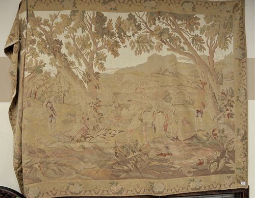 FRENCH TAPESTRY, 8' X 6'.French