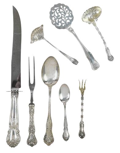 37 PIECES STERLING FLATWAREincluding 3799dd