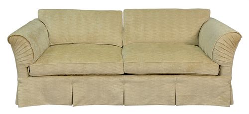 CUSTOM SOFA WITH NEW CUSTOM UPHOLSTERY  379a09