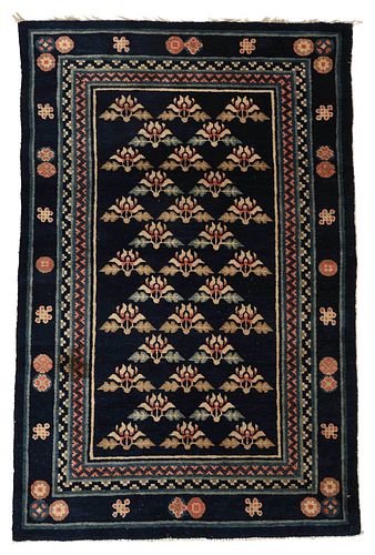 TIBETAN RUGmid 20th century dark 379a58