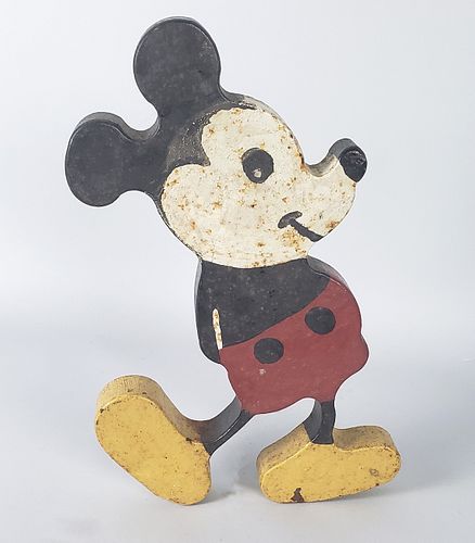 VINTAGE ART METAL FIGURAL MICKEY 37c223