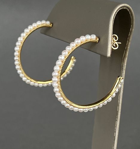 14K YELLOW GOLD FRESH WATER PEARL