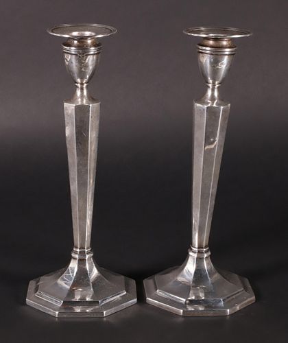 PAIR OF GOTHAM STERLING SILVER 37c25a