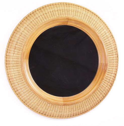 RITCH LEONE ROUND NANTUCKET BASKET