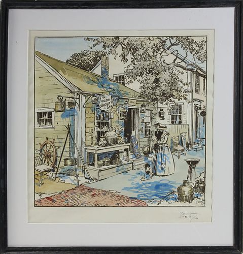 TONY SARG COLORED PRINT YE OLD 37c2a6