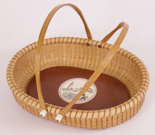 GENE TOOMBS NANTUCKET BASKET, CIRCA