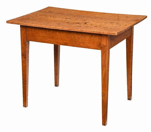 AMERICAN FEDERAL BIRDS EYE MAPLE TABLEprobably