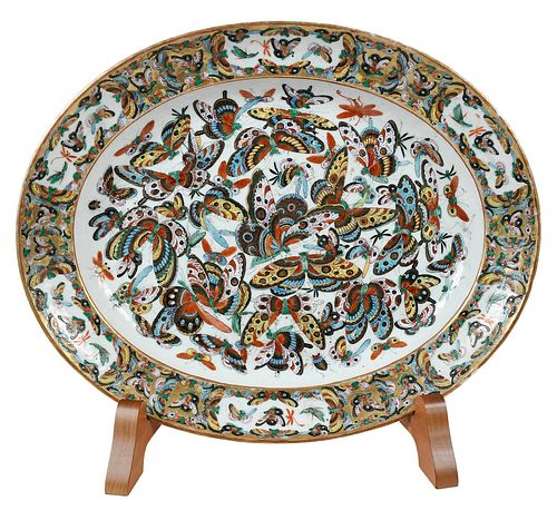 CHINESE EXPORT ENAMELED PORCELAIN