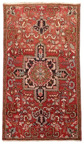 PERSIAN RUG20th century, square