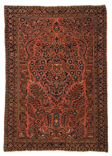 SAROUK RUGmid 20th century salmon 37c487