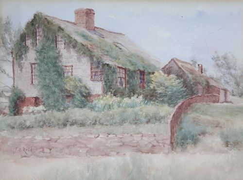 JANE BREWSTER REID WATERCOLOR ON